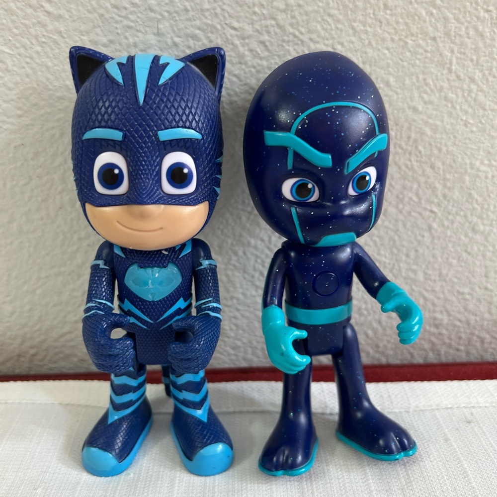 PJ Masks Catboy‎ and Night Ninja talking figures
